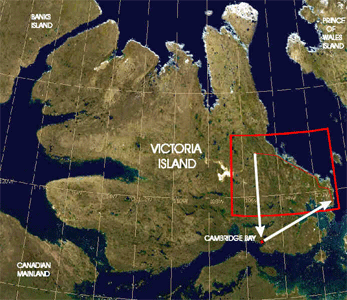 Click for detailed route map with daily progress marked
