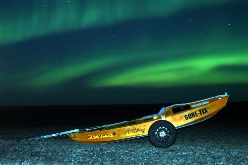 Aurora Borealis burning brightly above PAC