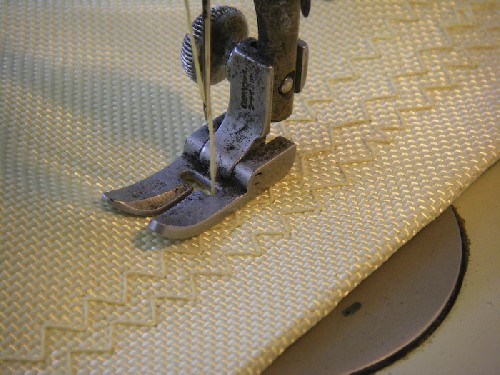 Tripple row of Kevlar stitching on Kevlar PAC covers