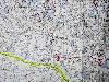 Part of our topo map showing the tangled maze of contour lines and lakes - Click for full-size.