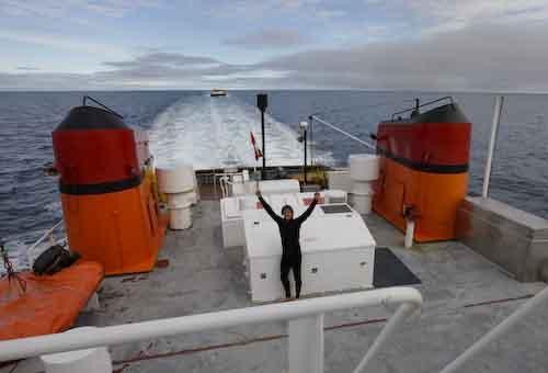 Onboard The Jock McNiven