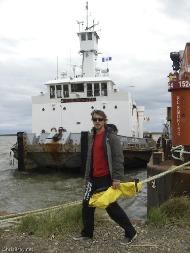 Walking away from The Jock McNiven Tug