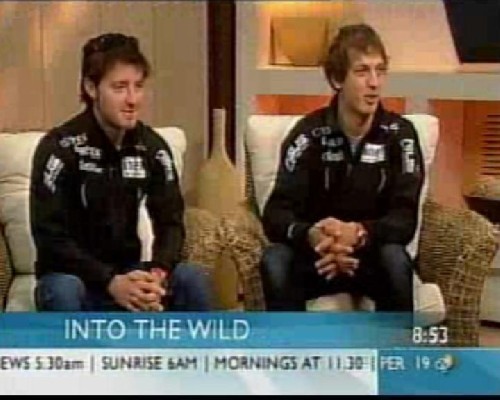 US on Sunrise morning TV program, back home