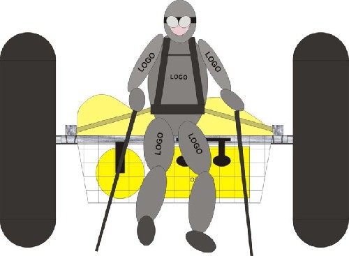 Chris\'s CAD drawing of PAC2 - Front view