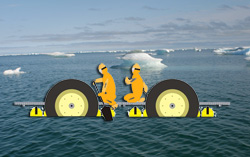 PAC version 2 - 2008 Expedition showing joined for water crossing
